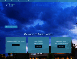 collinsvision.com screenshot