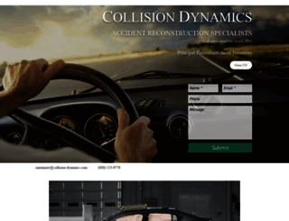 collision-dynamics.com screenshot