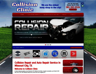 collisionclinic-inc.com screenshot