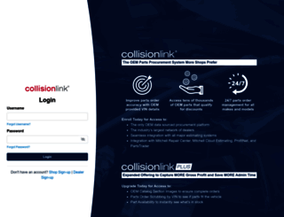 collisionlinkshop.com screenshot