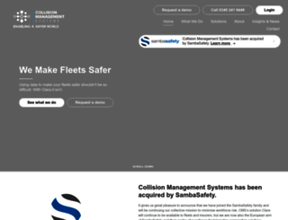 collisionmanagementsystems.co.uk screenshot