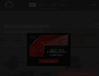 collisionplusva.com screenshot