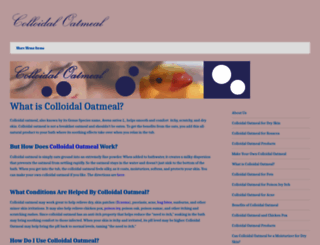 colloidaloatmeal.com screenshot