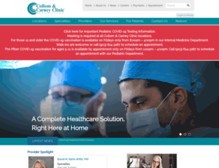 collom-carney.com screenshot