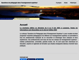 colloque-pedagogie.org screenshot