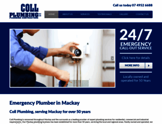 collplumbing.com screenshot