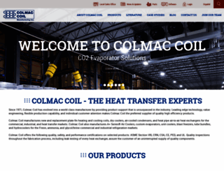 colmaccoil.com screenshot
