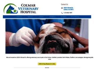 colmarvethospital.com screenshot