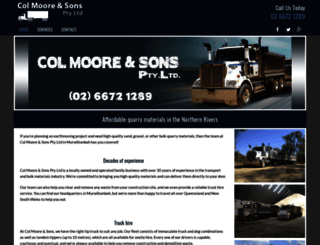 colmooreandsons.com.au screenshot