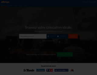 colocationfrance.fr screenshot