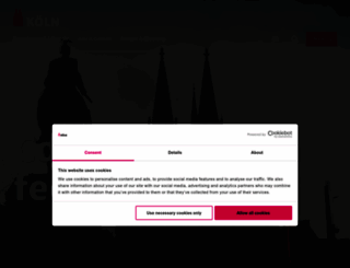 cologne-tourism.com screenshot