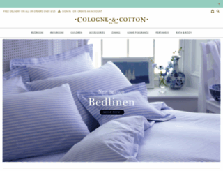 cologneandcotton.com screenshot