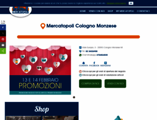 colognomonzese.mercatopoli.it screenshot