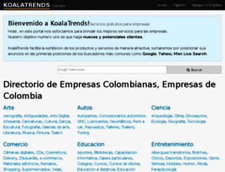 colombia.koalatrends.com screenshot