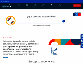 colombiaaprende.edu.co screenshot