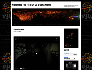 colombiahiphop.com screenshot