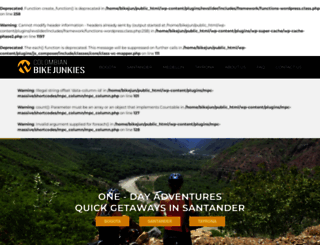 colombianbikejunkies.com screenshot