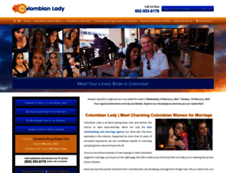 colombianlady.com screenshot