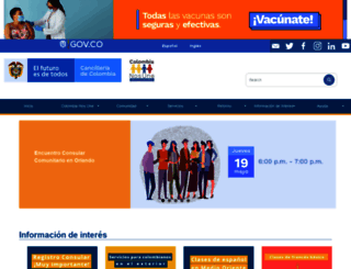 colombianosune.com screenshot