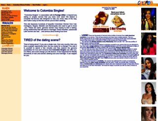 colombiansingles.com screenshot