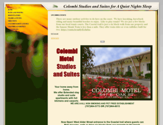colombimotel.com screenshot