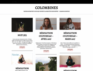 colombines.wordpress.com screenshot