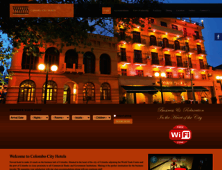 colombocityhotels.lk screenshot