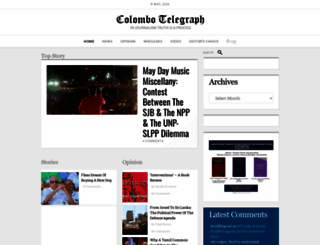 colombotelegraph.com screenshot