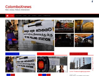 colomboxnews.com screenshot