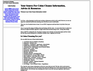 colon-cleanse-information.com screenshot