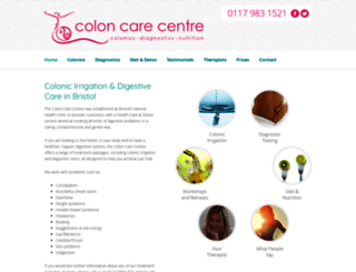 coloncarecentre.co.uk screenshot