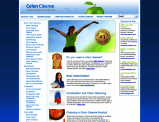 coloncleanse.net screenshot