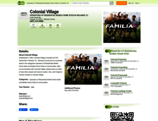 colonial-village-fl.hub.biz screenshot