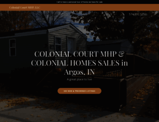 colonialcourtmhp.com screenshot