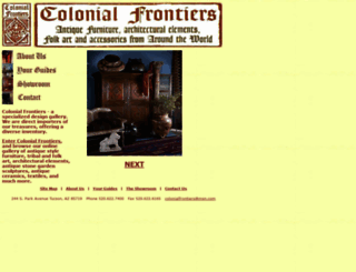 colonialfrontiers.com screenshot