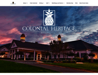 colonialheritageclub.com screenshot
