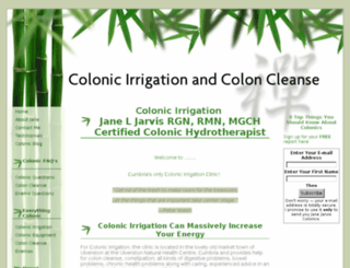 colonic-irrigation-and-colon-cleanse.com screenshot