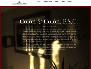 colonlaw.com screenshot