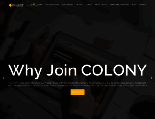 colonyhq.com screenshot