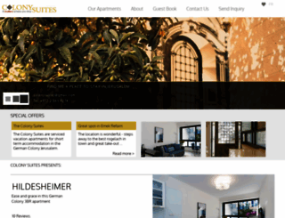 colonysuites.com screenshot