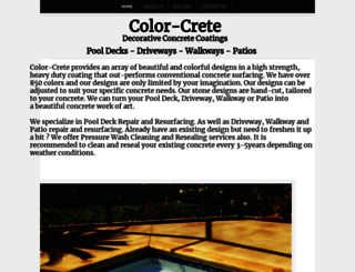 color-crete.com screenshot