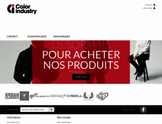 color-industry.fr screenshot