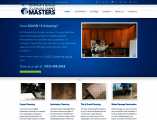 colorado-carpet-masters.com screenshot