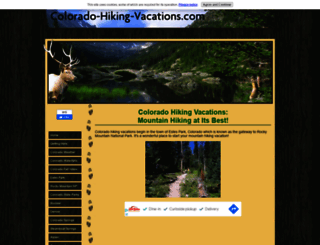 colorado-hiking-vacations.com screenshot