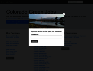 colorado.greenjobs.net screenshot