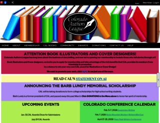 coloradoauthors.org screenshot