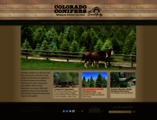 coloradoconifers.com screenshot