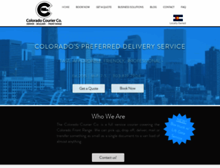 coloradocourier.co screenshot