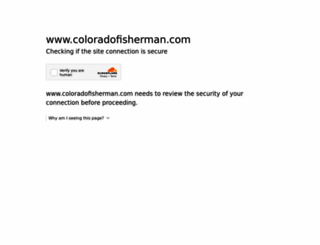 coloradofisherman.com screenshot