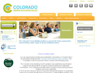 coloradogreenbuildingguild.site-ym.com screenshot